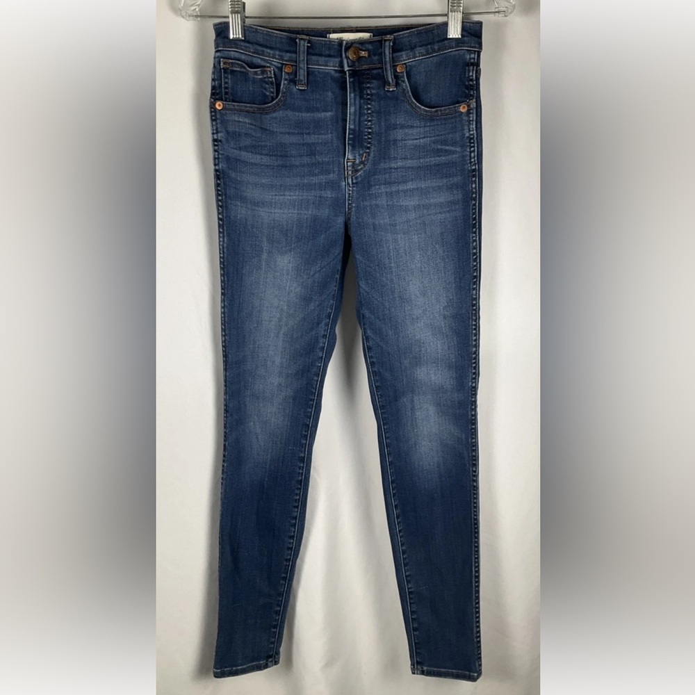 Madewell Women’s Size 25 10” Rise Skinny Denim Jeans Medium Wash